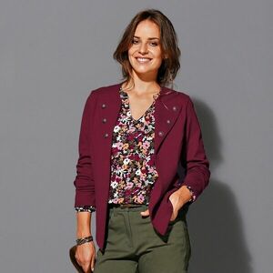 Rövid kötött kabát kép