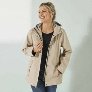 Vízálló kabát kapucnival kép