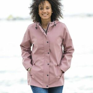 Vízálló kabát kapucnival kép