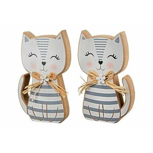 Fa dekoráció Cica Jasmina kép