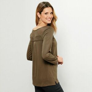 Áttört betétes póló kép