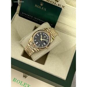 Új Rolex Day Date Gold Diamond, clone szerkezetes, zafír üveges! kép