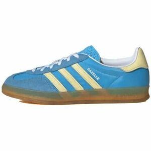 Rövid szárú edzőcipők adidas Gazelle Indoor Semi Blue Burst Almost Yellow kép