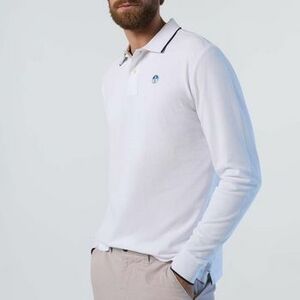 Hosszú ujjú galléros pólók North Sails POLO LONG SLEEVE kép