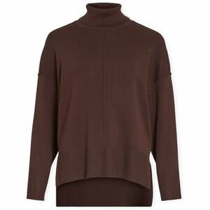 Pulóverek Vila Noos Ostria Rollneck Knit - Coffee Bean kép
