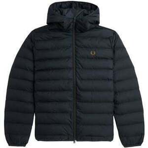 Steppelt kabátok Fred Perry Hooded Insulated Padded Jacket Navy kép