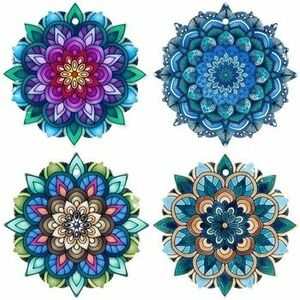 Ünnepi dekorációk Signes Grimalt Trivet Mandala Set 4U kép