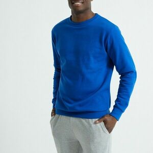 Kerek nyakú pulóver kefélt moltonból kép