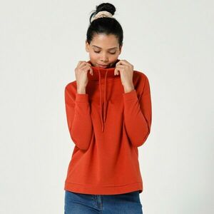 Molton pulóver állógallérral kép