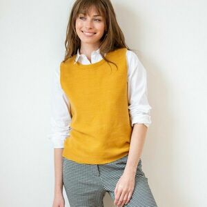 Ujjatlan pulóver, kerek nyakú kép