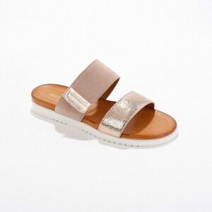 Fényes bőrpapucs tépőzáras záródással kép