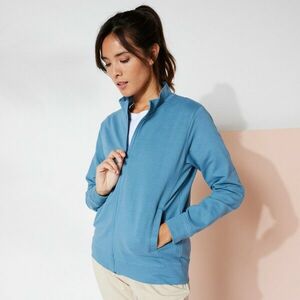 Molton cipzáras pulóver kép