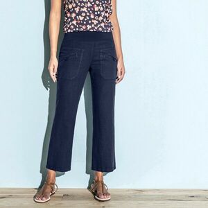 7/8 egyenes nadrág gumírozott derékkal kép