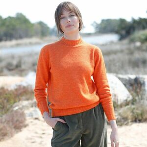 Újrahasznosított poliészter álló pulóver (1) kép