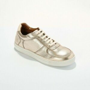 Bőr tornacipő fűzővel kép