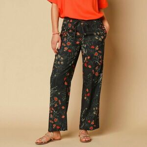 Nyomtatott széles nadrág kép