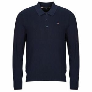 Pulóverek Tommy Hilfiger PIMA ORG CTN CASHMERE LS POLO kép
