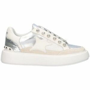 Rövid szárú edzőcipők Exé Shoes EXÉ Star Sneakers - White/Silver kép