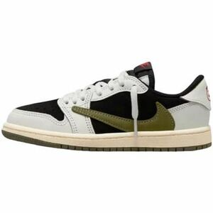 Rövid szárú edzőcipők Nike 1 Low Travis Scott Olive kép