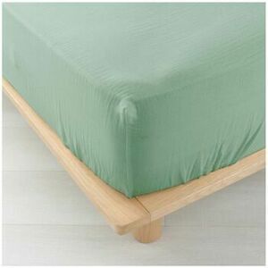 Gumis lepedő No Name Drap housse 140x190 cm Gaze de coton kép