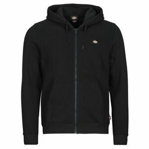 Pulóverek Dickies OAKPORT ZIP HOODIE BLACK kép