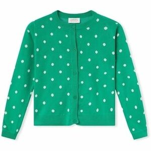Kabátok Compania Fantastica COMPAÑIA FANTÁSTICA Cardigan 10234 - Green/White kép