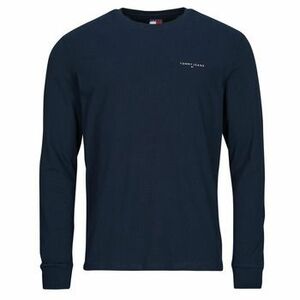 Hosszú ujjú pólók Tommy Jeans TJM SLIM CHEST LINEAR LS TEE EXT kép