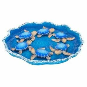 Szobrok, figurák Signes Grimalt Blue Turtles Tray 12U kép