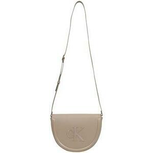 Válltáskák Calvin Klein Jeans RAISED CK SADDLE CROSSBODY LV04F3221G kép
