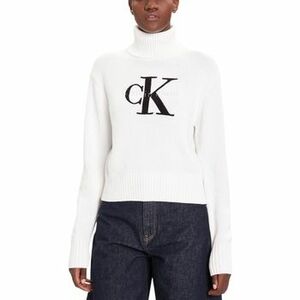 Pulóverek Calvin Klein Jeans CHENILLE MONOLOGO SW LV047D354G kép