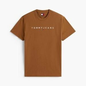 Rövid ujjú pólók Tommy Jeans TJM REG LINEAR LOGO TEE kép