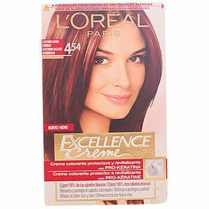 Hajfestés L'Oréal Paris Excellence Cream Hair Color - 4.54 Marron Acajou Cuivre kép