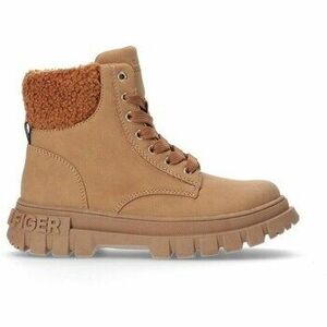 Magas szárú edzőcipők Tommy Hilfiger Lace-up Bootie Cognac kép