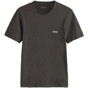 Rövid ujjú pólók BOSS Cotton Basic T-Shirt Charcoal Grey kép