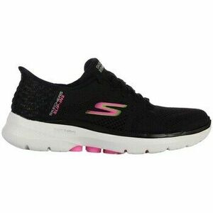 Rövid szárú edzőcipők Skechers Go Walk 6 Vivid Id Slip Ins kép
