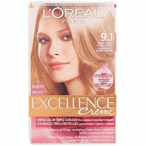 Hajfestés L'Oréal Paris Excellence Cream Hair Color - 9.1 Blond Cair Cendré Cla kép