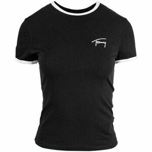 Rövid ujjú pólók Tommy Hilfiger DW0DW17377BDS kép