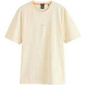 Rövid ujjú pólók BOSS Relaxed Fit TChup T-Shirt Open Yellow kép