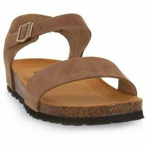 Szandálok / Saruk Frau Nabuk Sabbia kép