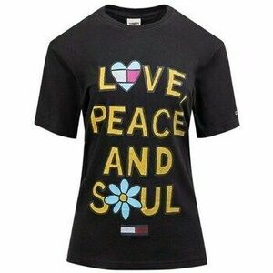 Rövid ujjú pólók Tommy Hilfiger DW0DW11291BDS kép