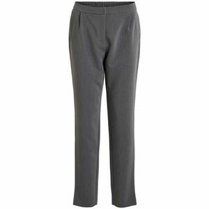 Nadrágok Vila Piper Pants - Dark Grey Melange kép