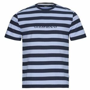 Rövid ujjú pólók Guess SS CN REG STRIPED YD TEE kép