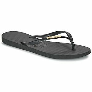 Lábujjközös papucsok Havaianas SLIM LOGO METALLIC kép