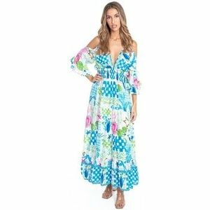 Hosszú ruhák Isla Bonita By Sigris Hosszú Midi Ruha kép