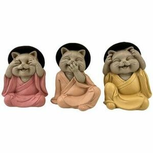 Szobrok, figurák Signes Grimalt Buddha Macska Nem Lát-Hall-Beszél kép