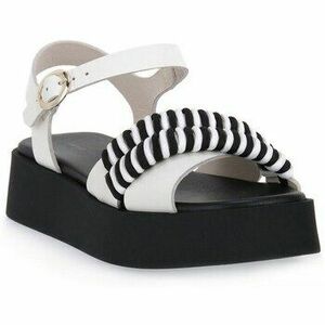 Szandálok / Saruk Frau London Nero Bianco kép