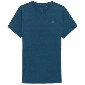 Rövid ujjú pólók 4F SS23TTSHM536DENIM kép