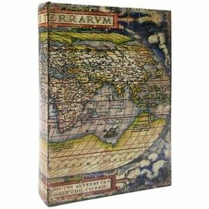 Kosarak és dobozok Signes Grimalt Világtérkép Könyvdoboz kép