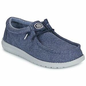 Belebújós cipők HEYDUDE Wally Stretch Jersey Navy kép