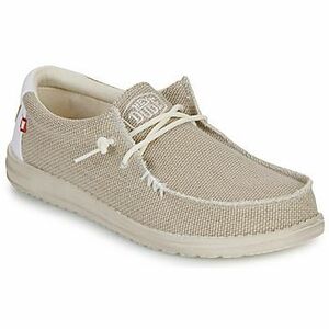 Belebújós cipők HEYDUDE Wally Braided Off White kép